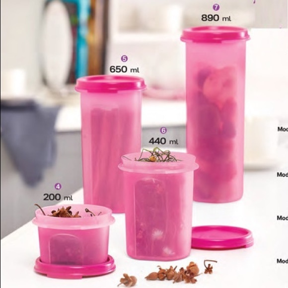Tupperware Modular Mates Round Set of 4